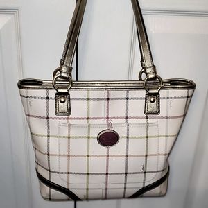 Leather Coach Handbag and Wallet